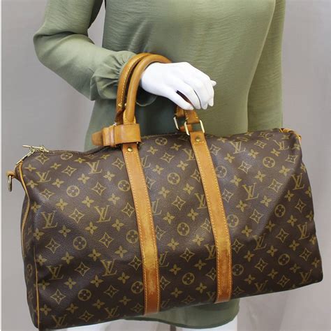 louis vuitton bag keepall 45|Louis Vuitton duffle bag 50.